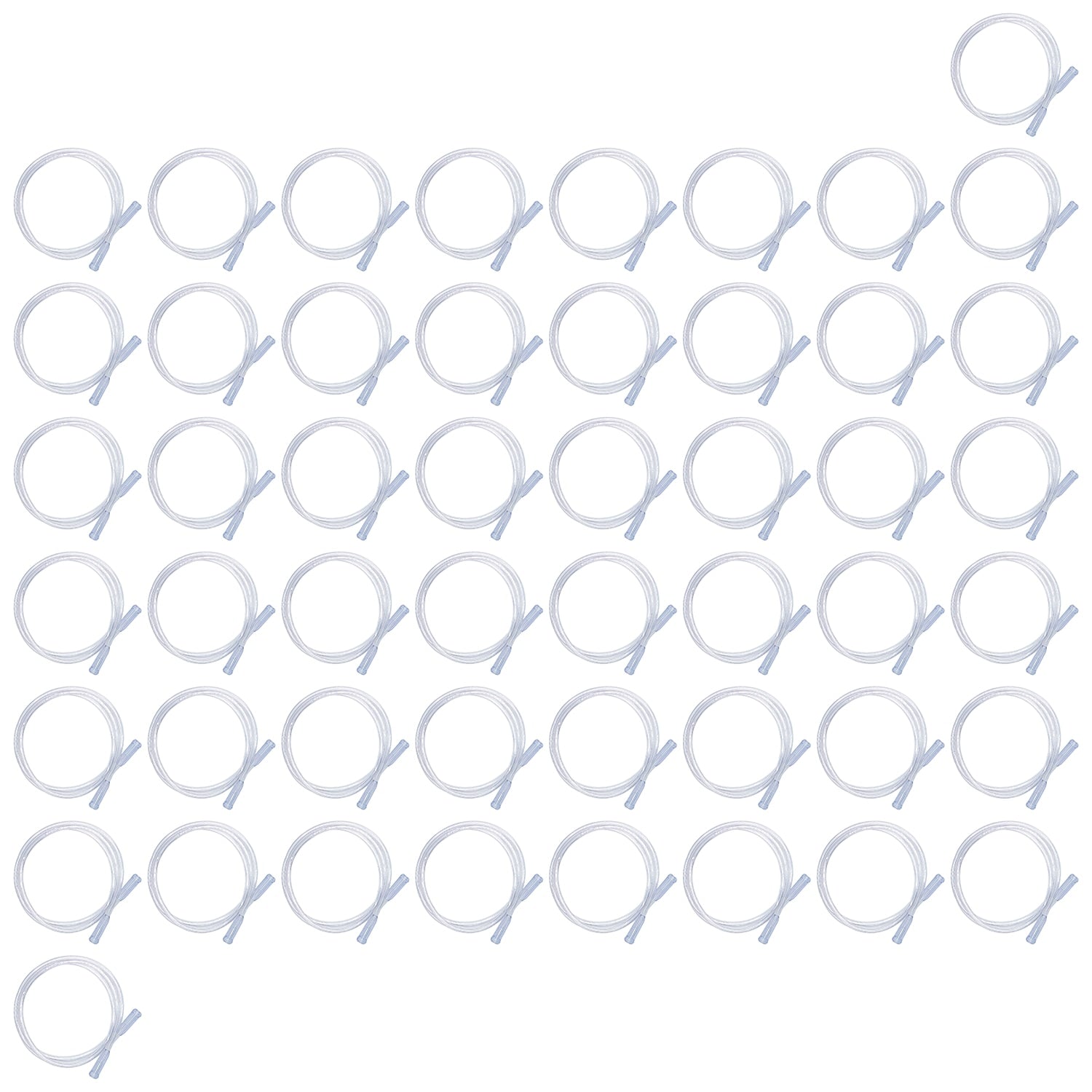 50 pack of Airlife 3 Channel Crush Resistant Oxygen Tubing 