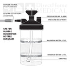 salter oxygen bubble humidifier bottle diagram 
