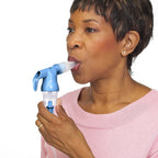 sidestream plus reusable nebulizer in use