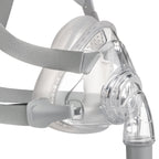 siesta full face cpap mask headgear close up