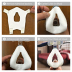 Silent Night Full Face CPAP Mask Liners - 30-Night Supply