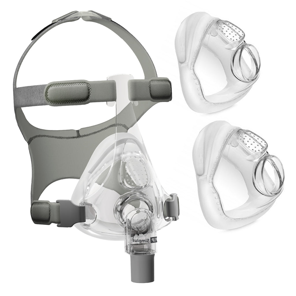 simplus full face cpap mask fit pack from directhomemedical
