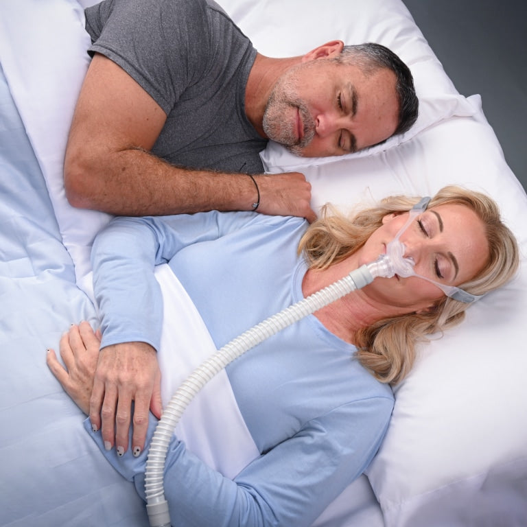 DeltaWave Nasal Pillows CPAP Mask FitPack with Headgear – DirectHomeMedical
