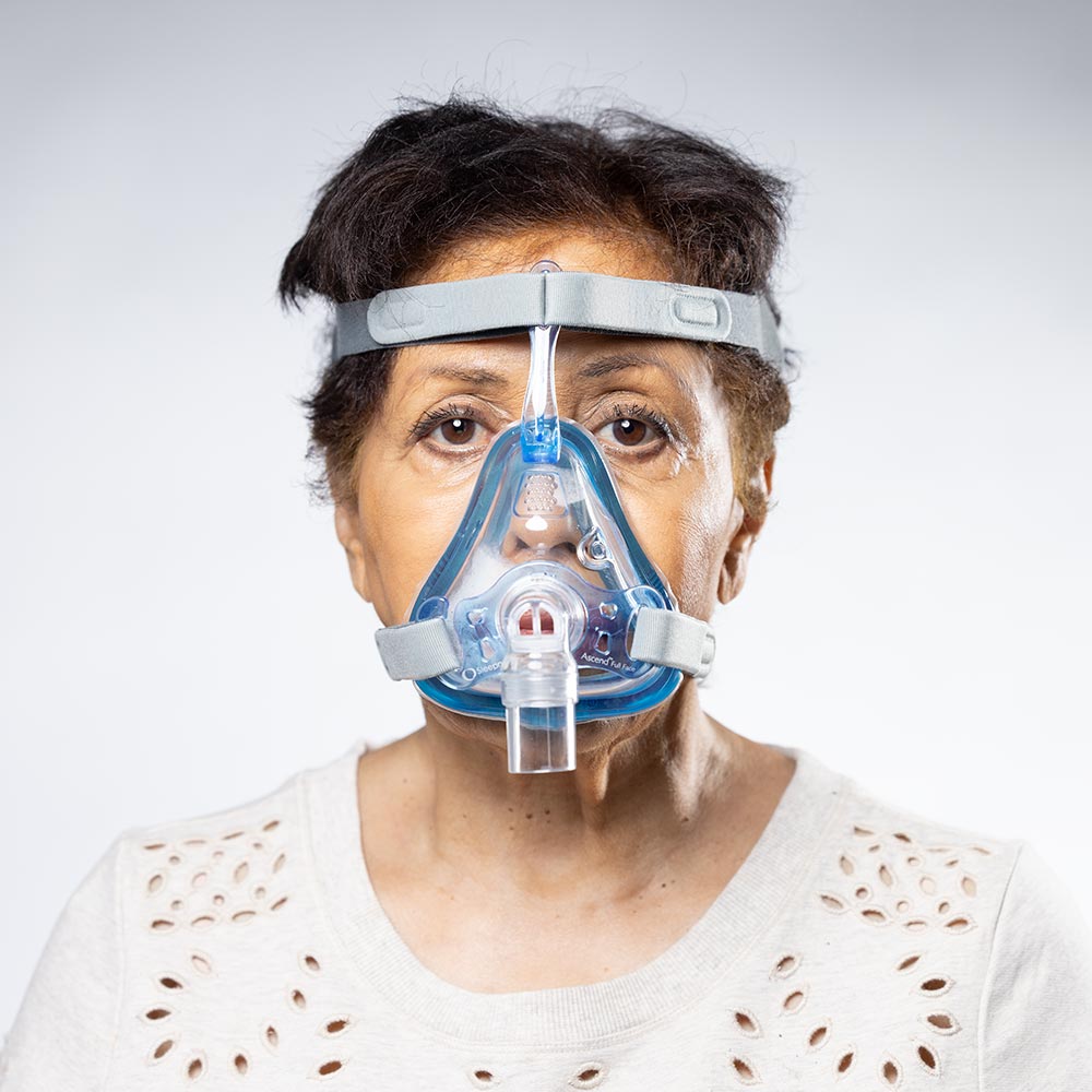 Ascend Full Face CPAP Mask with Headgear
