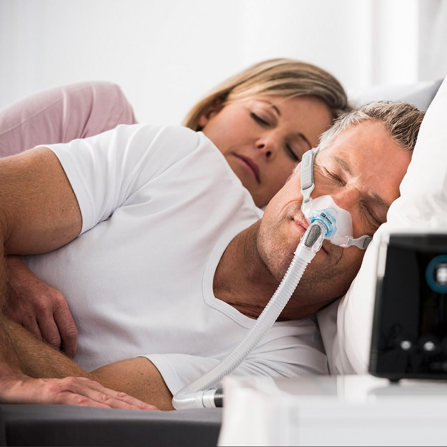 sleepstyle auto cpap with brevida nasal pillow mask