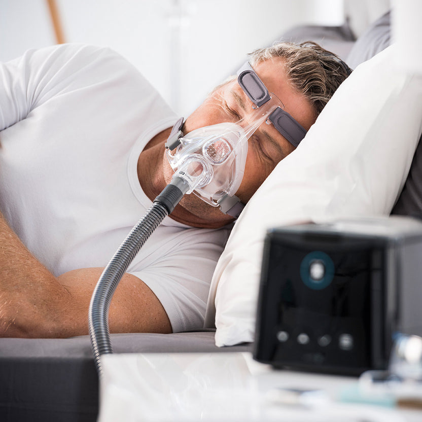 F&P Simplus Full Face CPAP Mask with Headgear – DirectHomeMedical