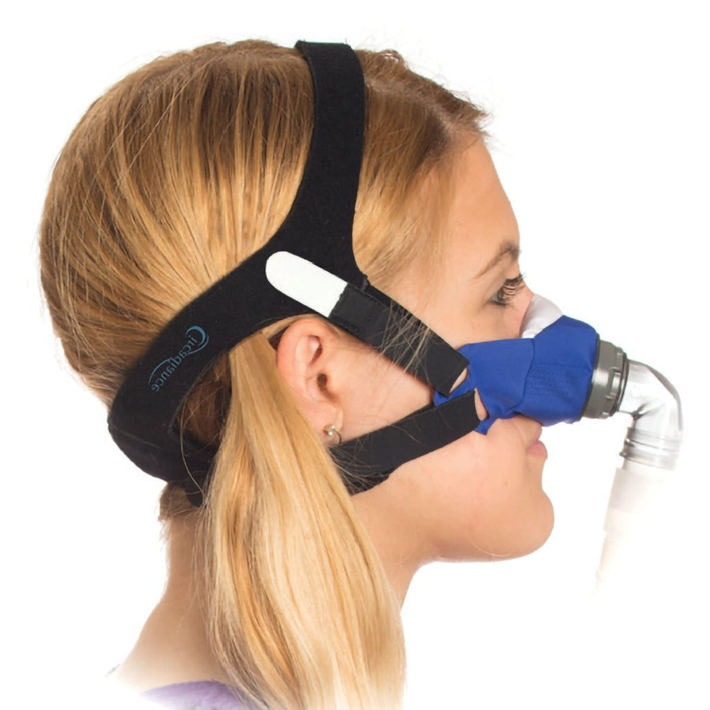 SleepWeaver 3D Soft Cloth Nasal CPAP Mask with Headgear