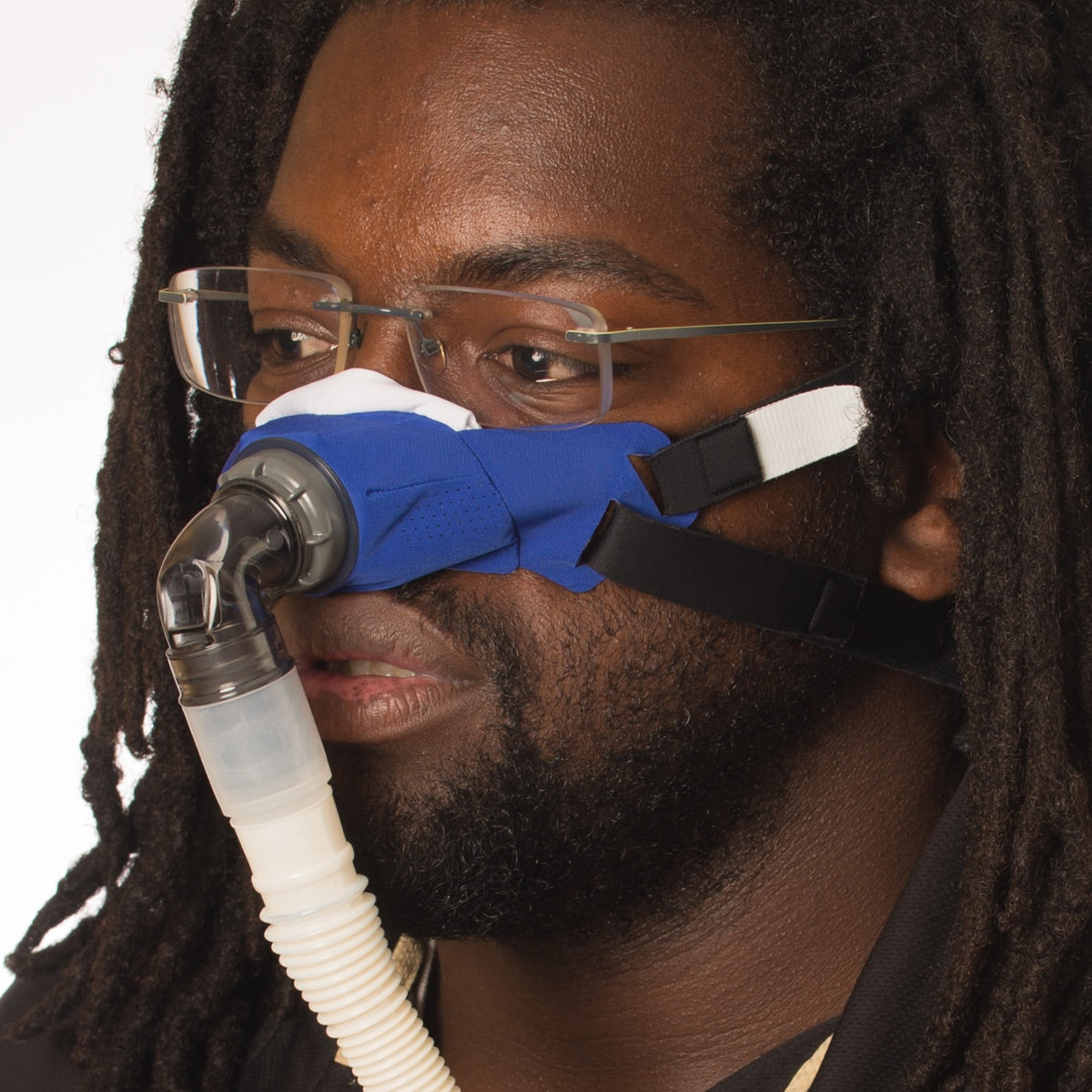 sleepweaver 3d cpap mask in use