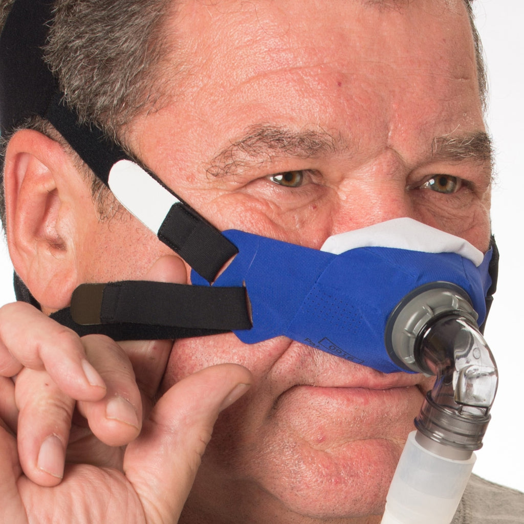 SleepWeaver 3D Soft Cloth Nasal CPAP Mask with Headgear – DirectHomeMedical