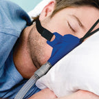 SleepWeaver Advance Soft Cloth Nasal CPAP Mask with Headgear
