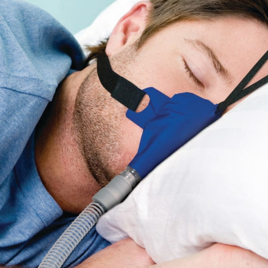 SleepWeaver Advance Soft Cloth Nasal CPAP Mask with Headgear
