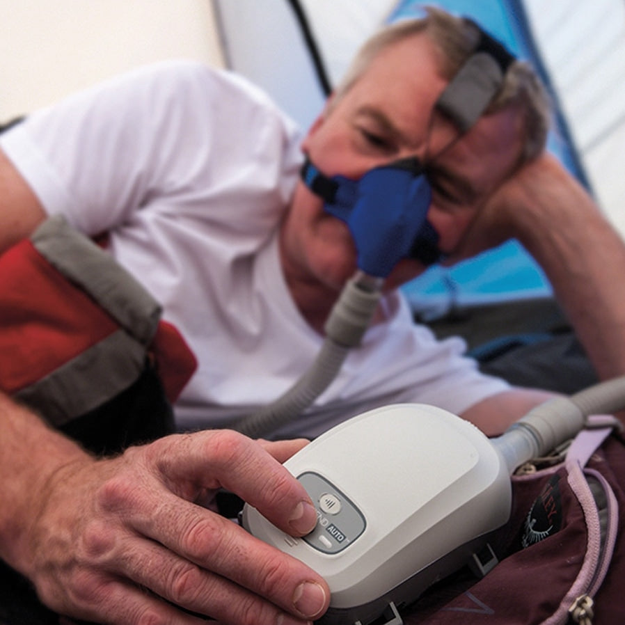 SleepWeaver Advance Soft Cloth Nasal CPAP Mask with Headgear