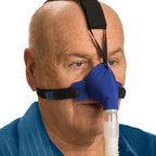 sleepweaver advance nasal cpap mask in use