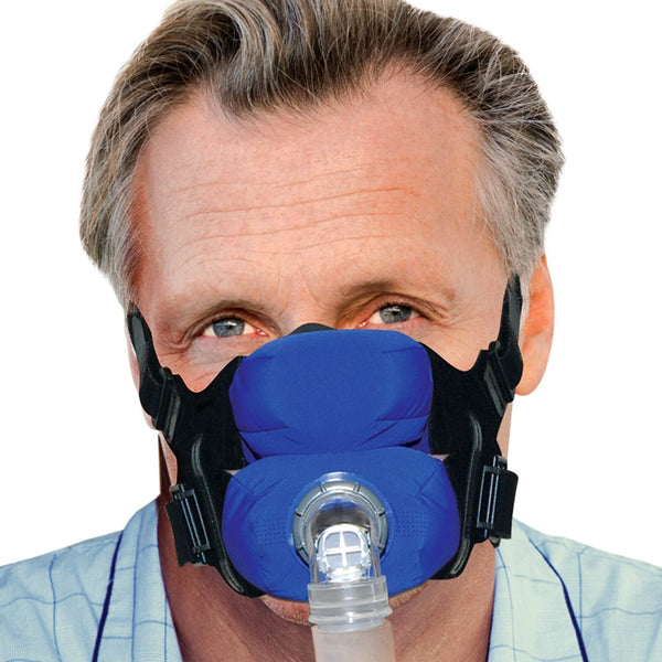 sleepweaver anew cpap mask in use