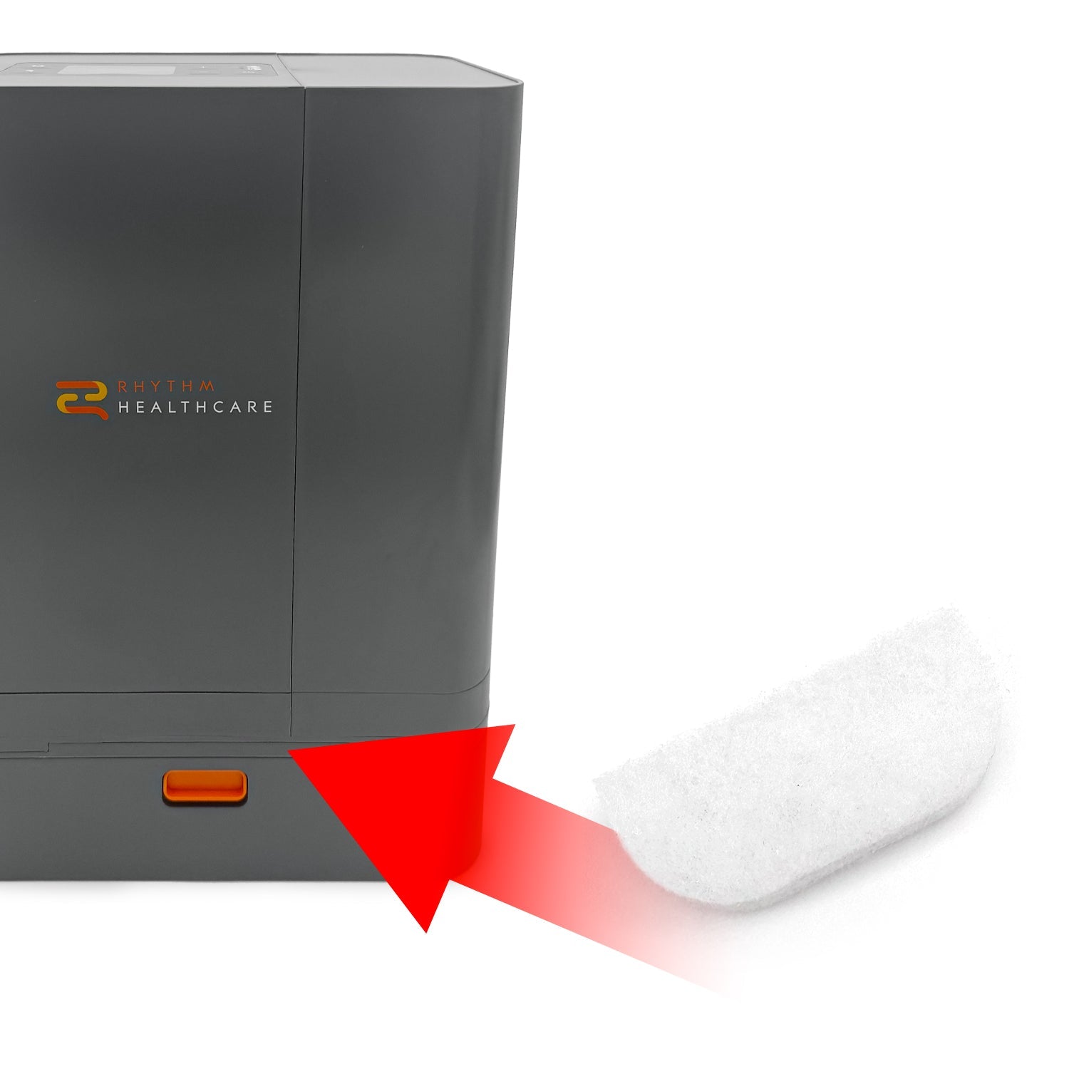 Small Intake Filter for Rhythm TOC3 Portable Oxygen Concentrators