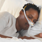 sleeping soundly with fisher paykel solo nasal cpap mask