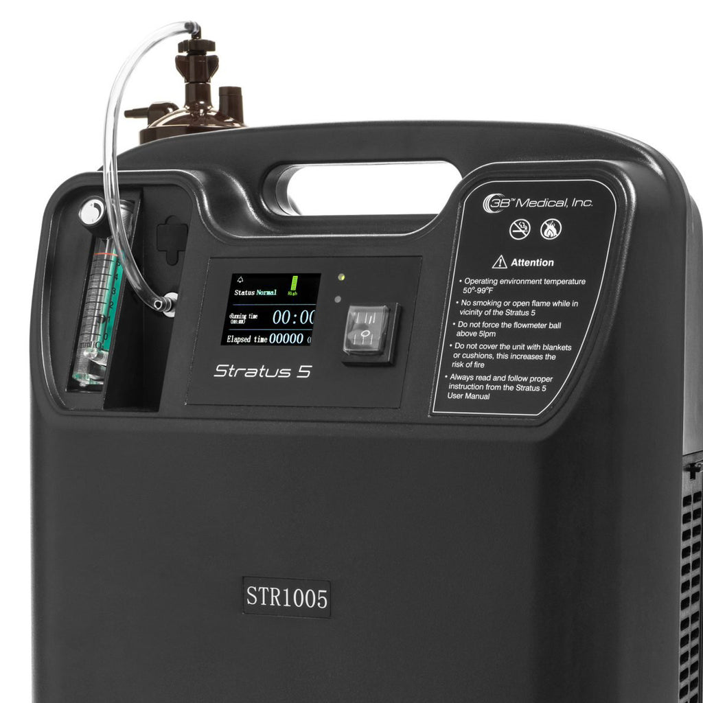 stratus 5 oxygen concentrator str1005 panel