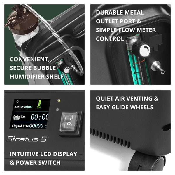 Stratus 5 Oxygen Concentrator (DISCONTINUED 2025)