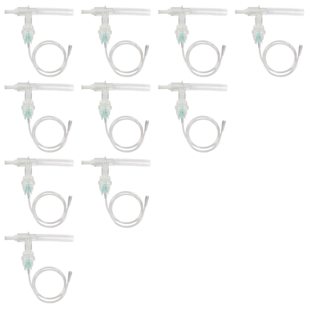 10 Pack Sunset disposable Nebulizer with T piece