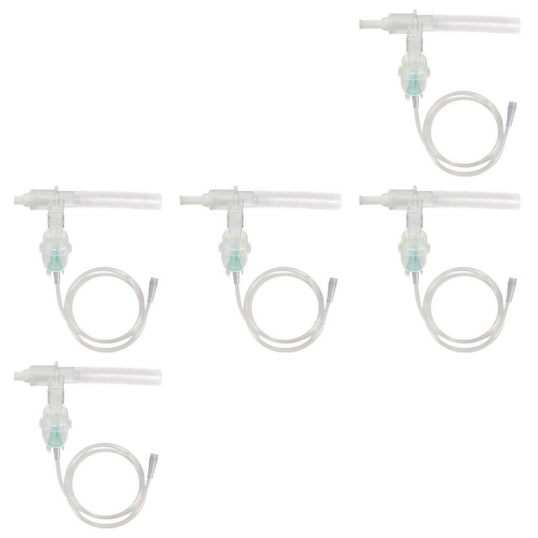 5 Pack Sunset disposable Nebulizer with T piece