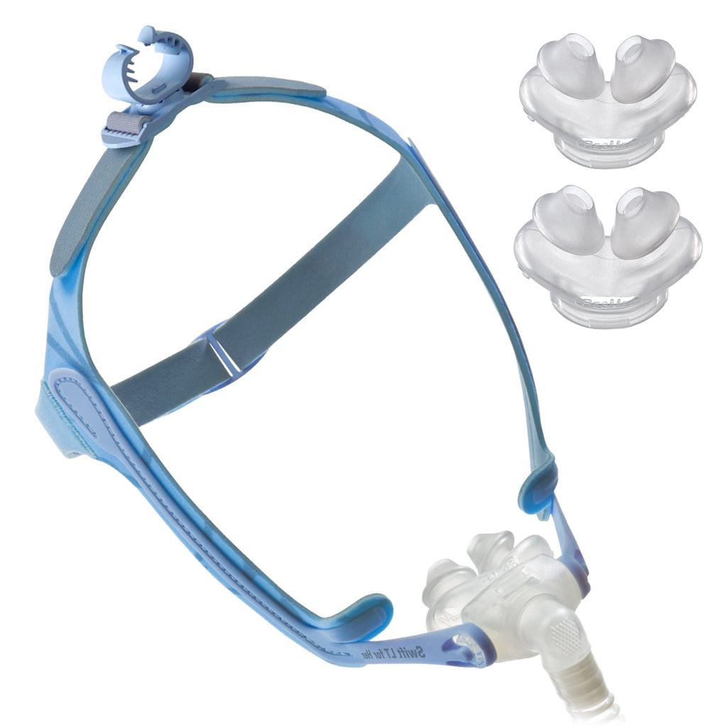 swift lt for her nasal pillow cpap mask fitpack directhomemedical