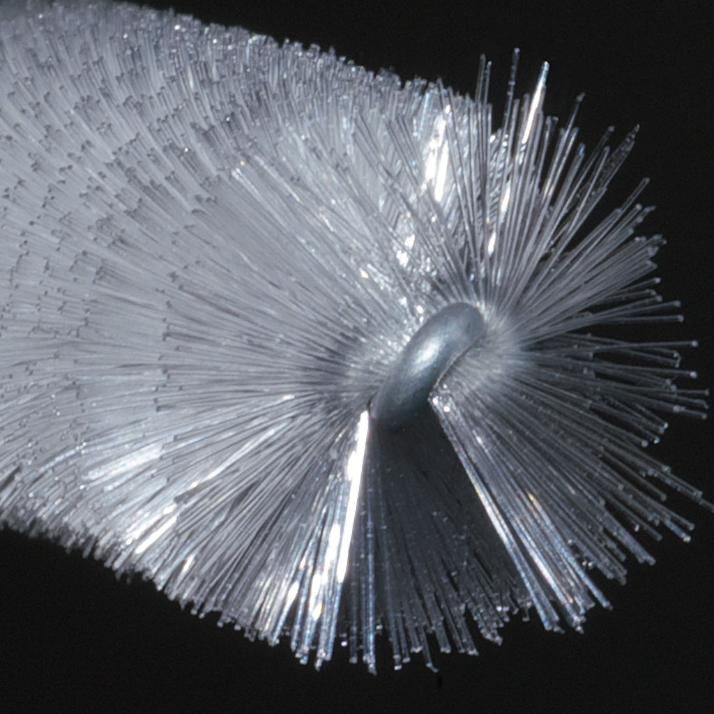 the cpap tube brush closeup