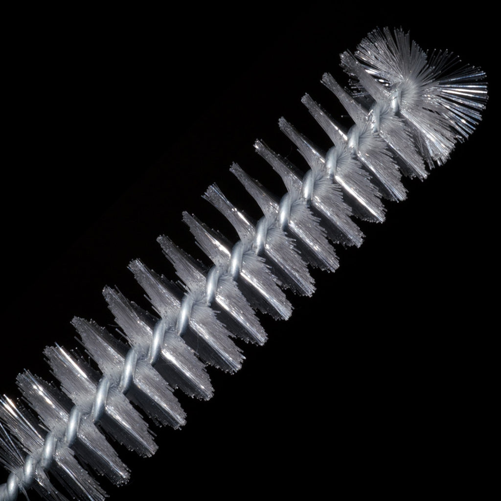 the cpap tube brush side view