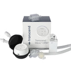 Transcend Micro CPAP device with packaging on a white background