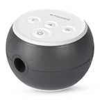 Black and white electronic device with 'Transcend' branding on a white background