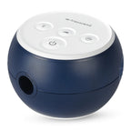 Blue and white electronic device with 'Transcend' branding on a white background