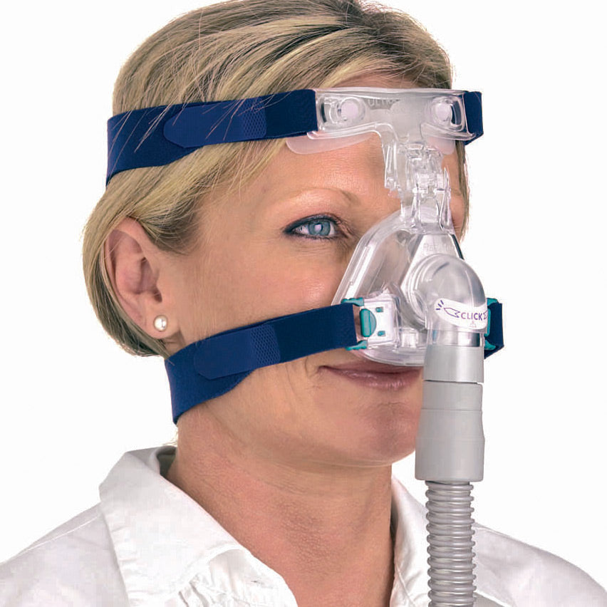ultra mirage ii nasal cpap mask in use