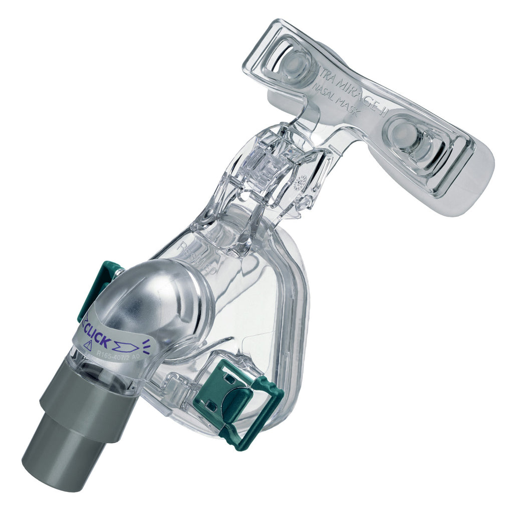 ultra mirage ii nasal cpap mask side view