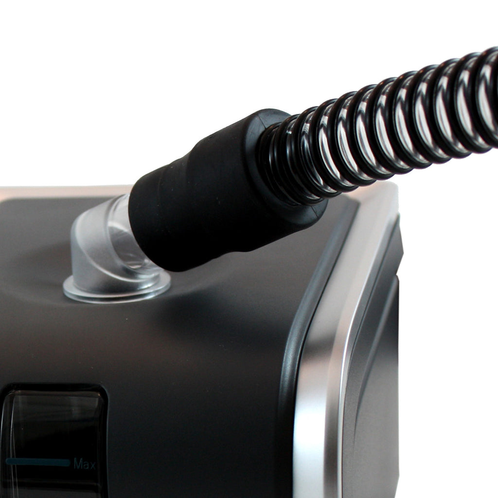 ultra noir cpap tube in use