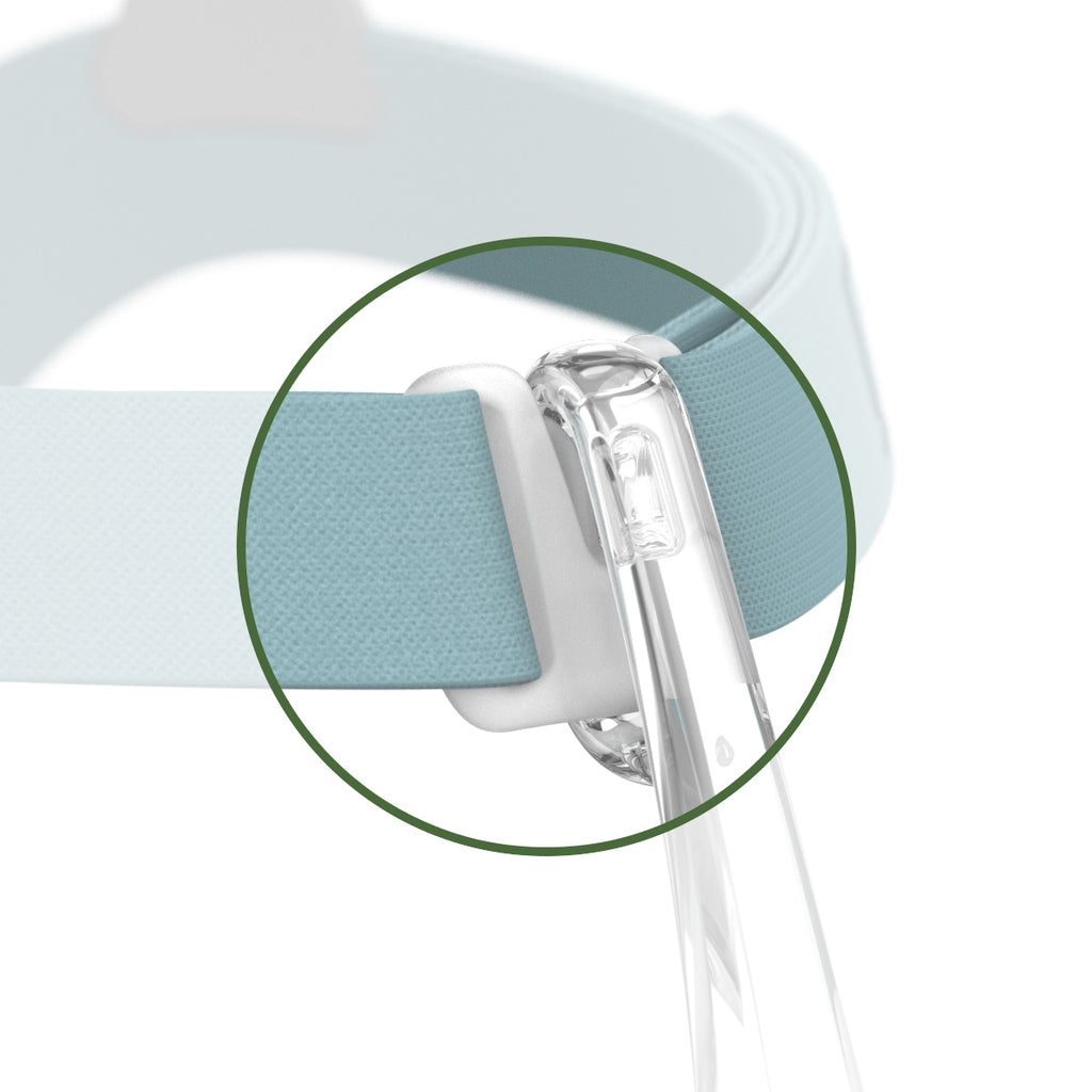 vitera cpap mask forehead clip detail view