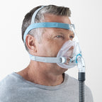 vitera cpap mask in use side view