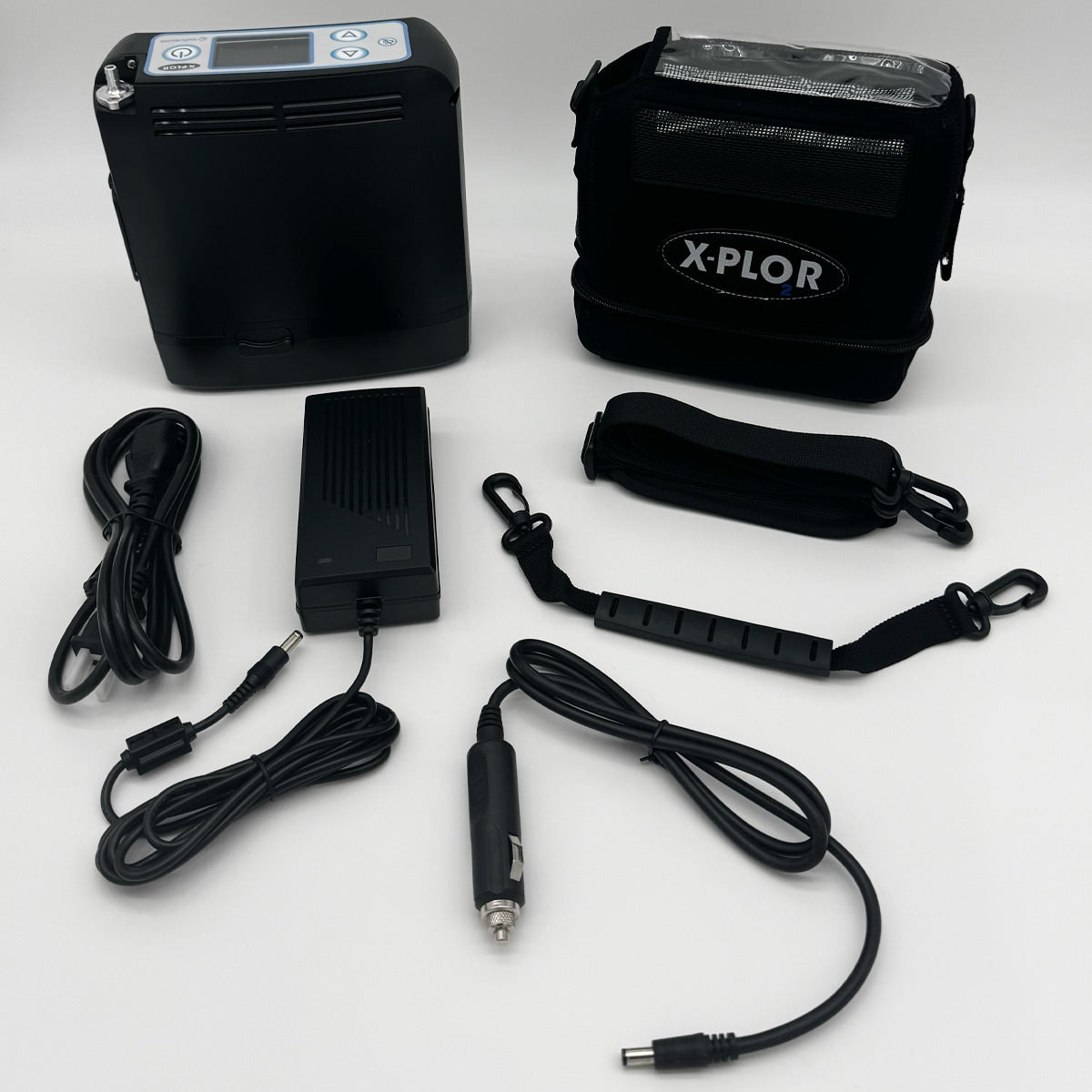 X-PLOR Portable Oxygen Concentrator Bundle (Pulse Dose)