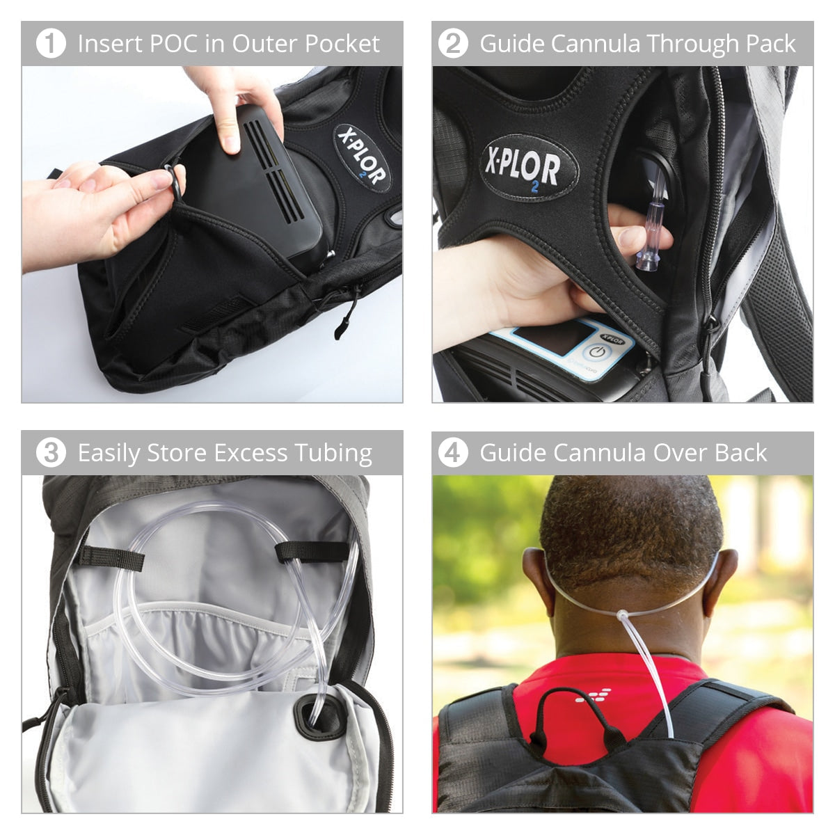 Backpack for X-PLOR Portable Oxygen Concentrators – DirectHomeMedical