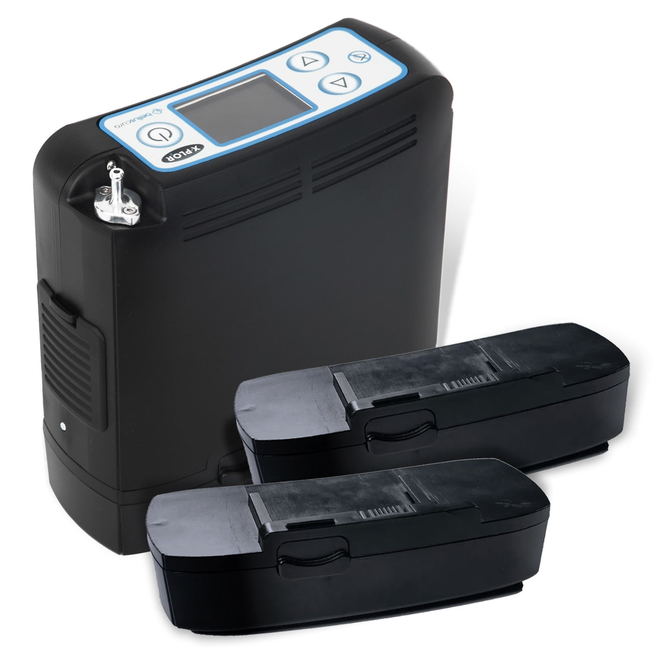 X-PLOR Portable Oxygen Concentrator Bundle (Pulse Dose) (CERTIFIED PRE-OWNED)