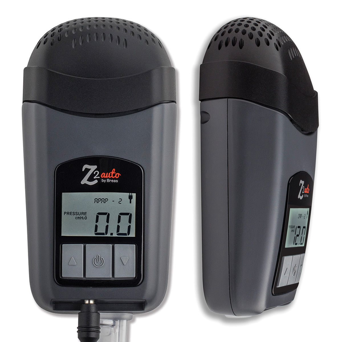 z2 auto cpap front and side views